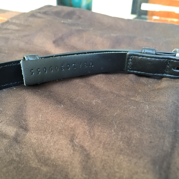 Bottega Veneta Black Leather Belt SZ 30/75 NEW main image 4